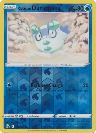 Galarian Darumaka Reverse Holo 071 Normal
