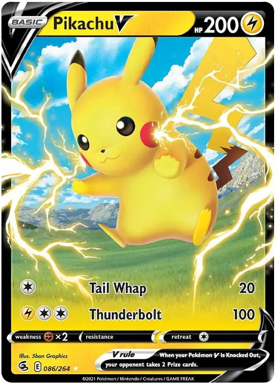 Pikachu V 086