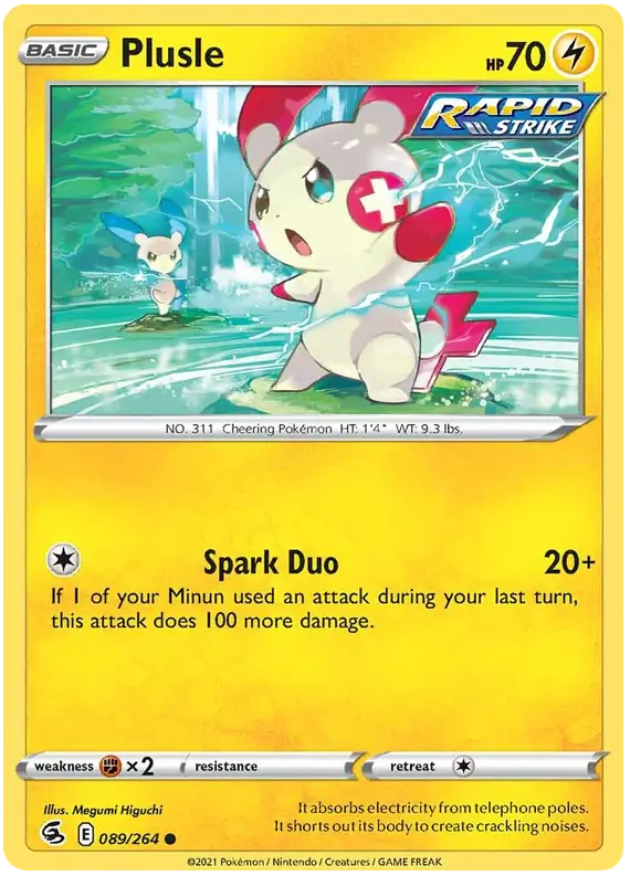 Plusle 089 Normal