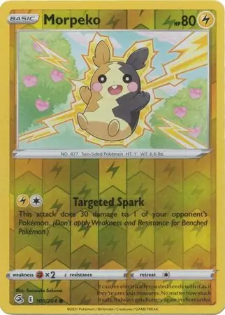 Morpeko Reverse Holo 109 Normal