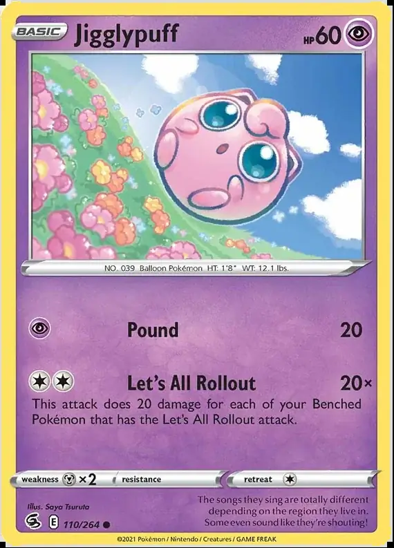 Jigglypuff 110 Normal