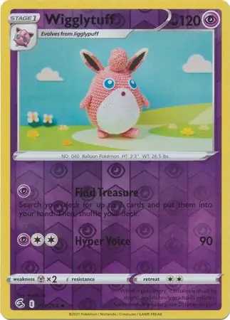 Wigglytuff Reverse Holo 111 Normal