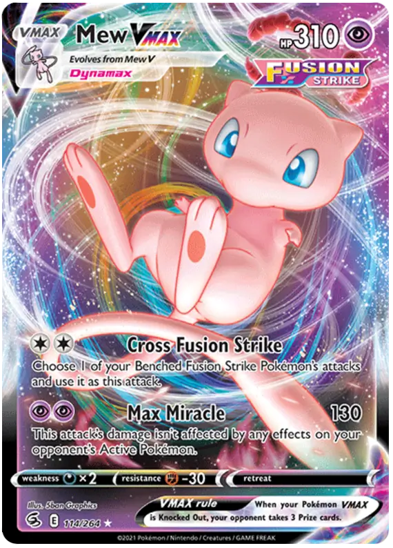Mew VMAX 114 Normal