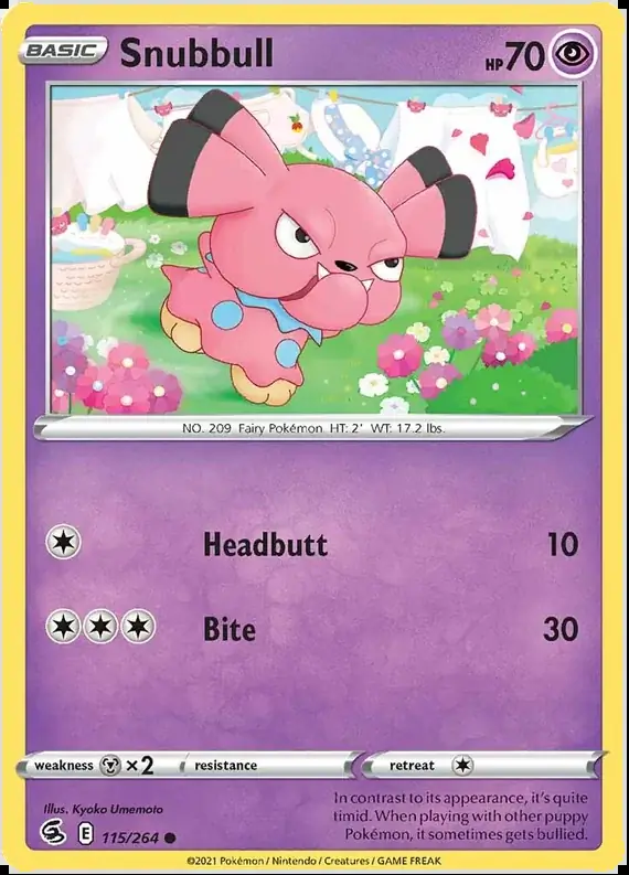 Snubbull 115 Normal