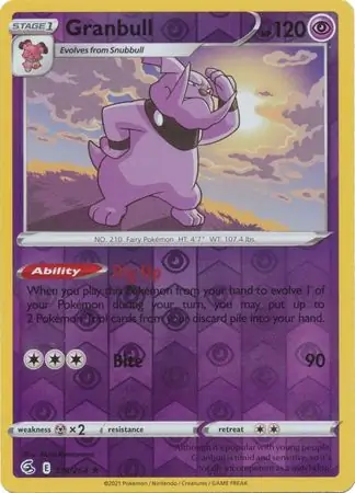 Granbull Reverse Holo 116 Normal