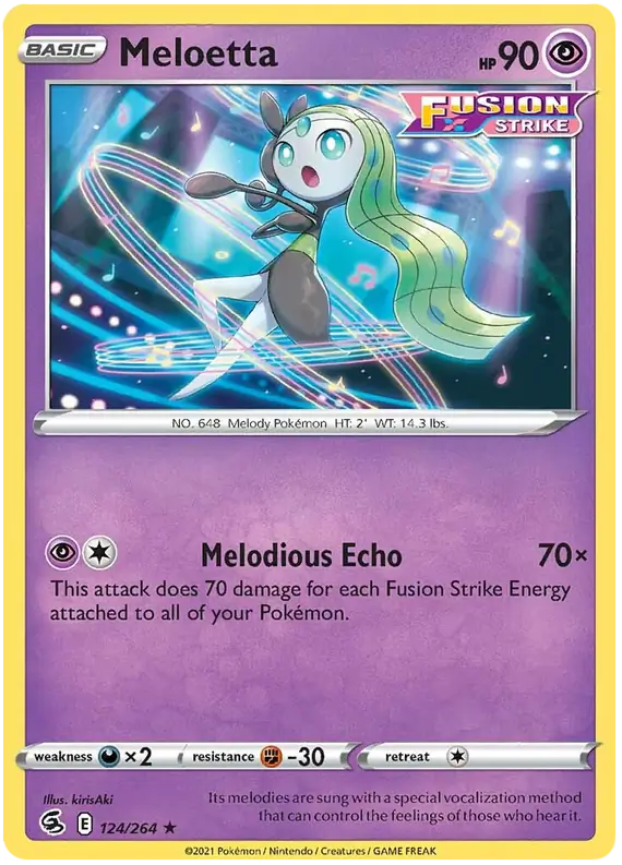 Meloetta 124 Normal