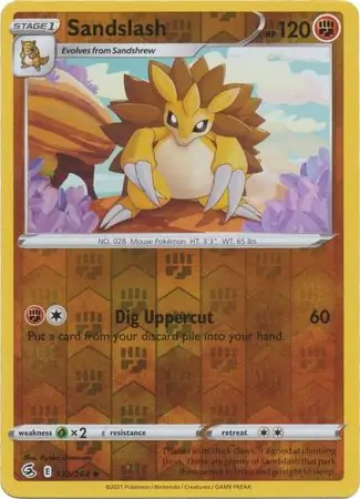 Sandslash Reverse Holo 132 Normal