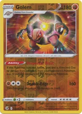 Golem Reverse Holo 137 Normal