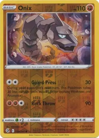 Onix Reverse Holo 138 Normal