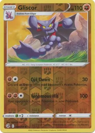 Gliscor Reverse Holo 141 Normal