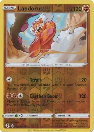 Landorus Reverse Holo 148 Normal