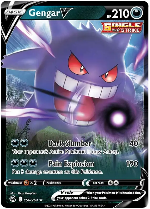 Gengar V 156 Normal
