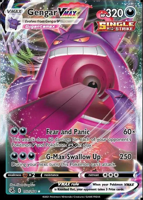 Gengar VMAX 157 Normal