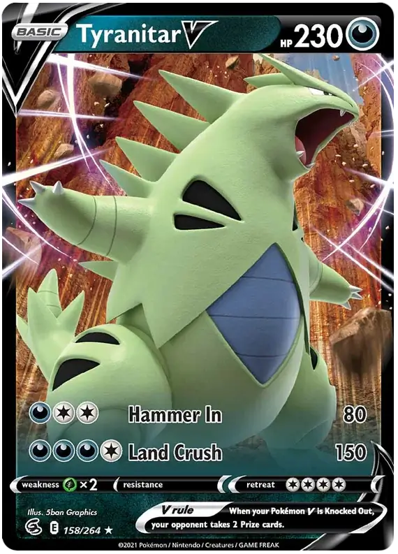 Tyranitar V 158