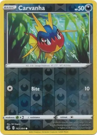 Carvanha Reverse Holo 162 Normal