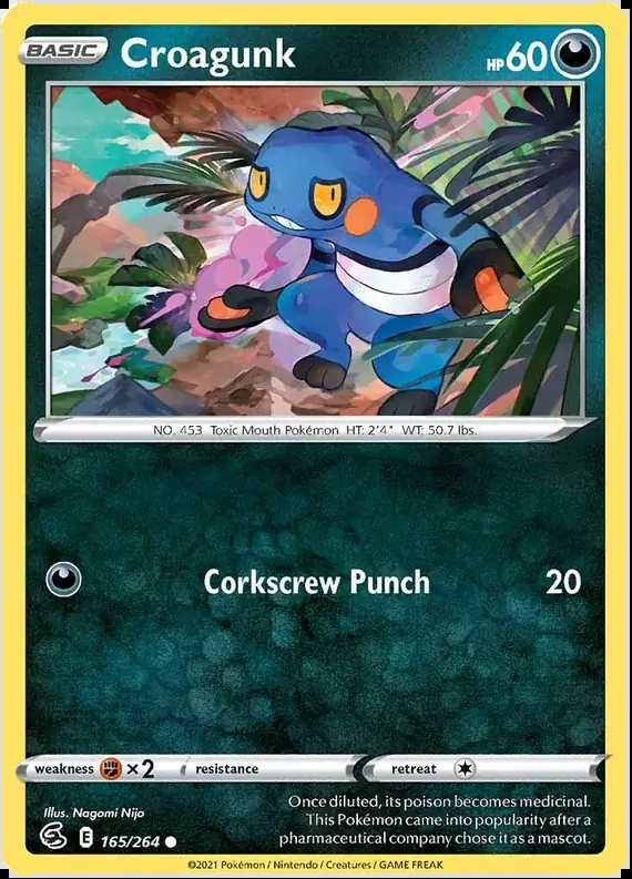 Croagunk 165 Normal