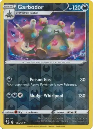 Garbodor Reverse Holo 169 Normal