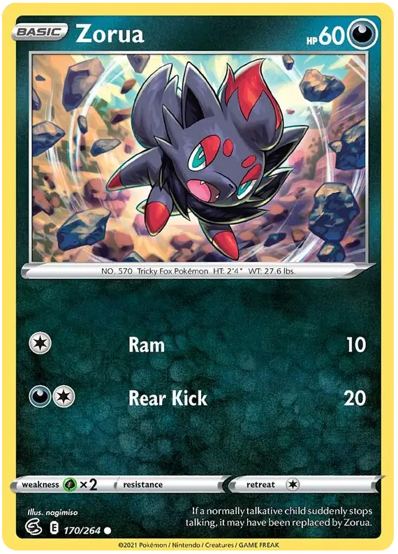 Zorua 170 Normal