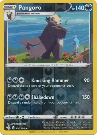 Pangoro Reverse Holo 174 Normal