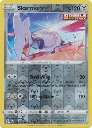 Skarmory Reverse Holo 182 Normal
