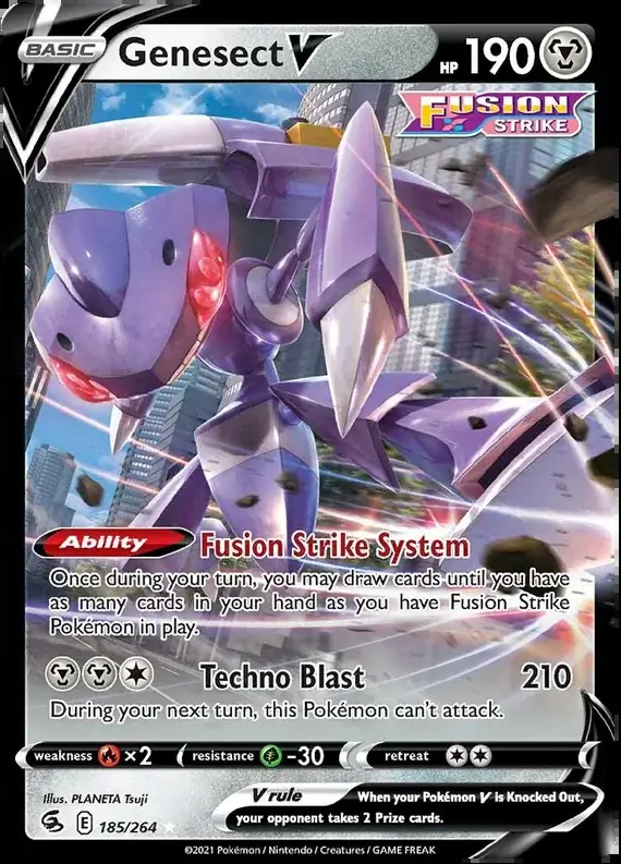 Genesect V 185 Normal