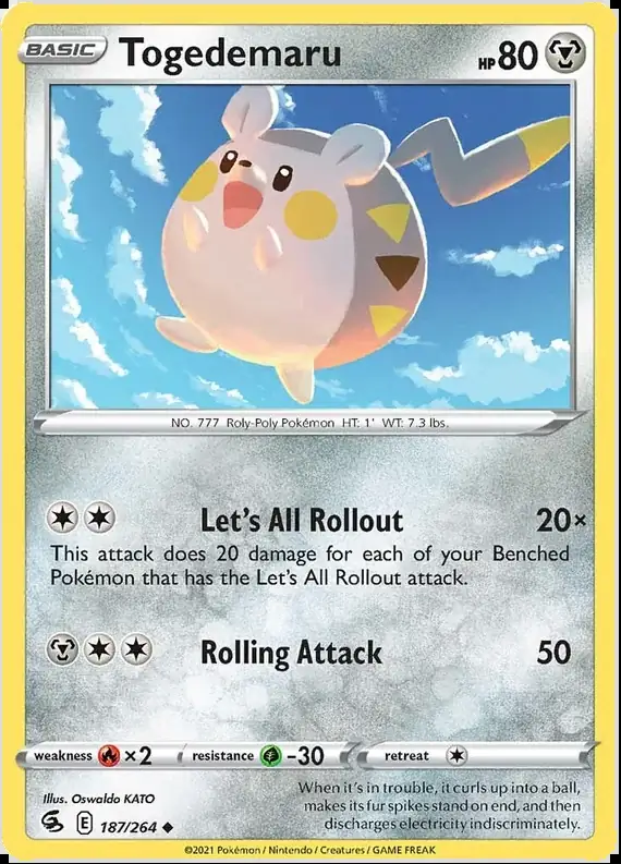 Togedemaru 187