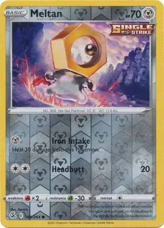 Meltan Reverse Holo 188 Normal