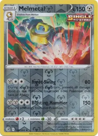 Melmetal Reverse Holo 189 Normal