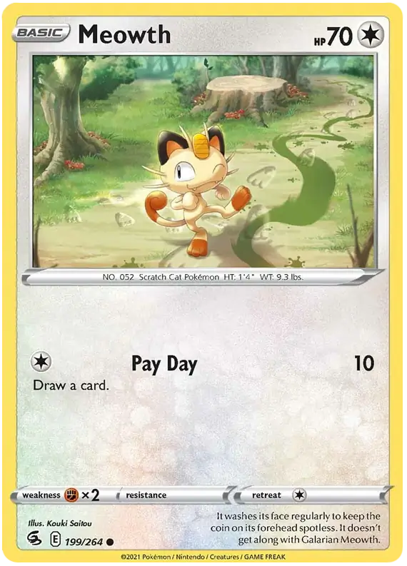 Meowth 199 Normal