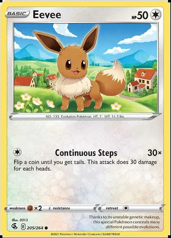 Eevee 205 Normal