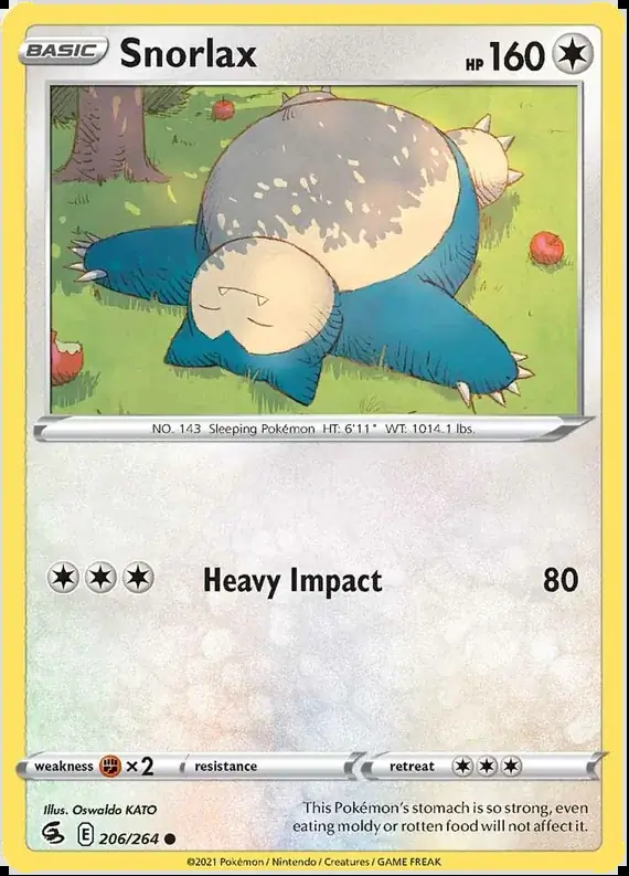 Snorlax 206 Normal