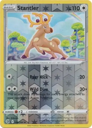 Stantler Reverse Holo 208 Normal