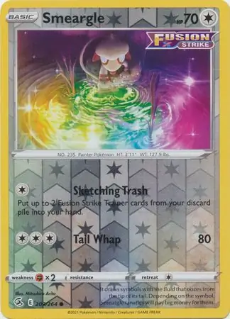 Smeargle Reverse Holo 209 Normal