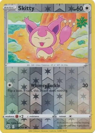 Skitty Reverse Holo 210 Normal