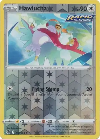 Hawlucha Reverse Holo 216 Normal