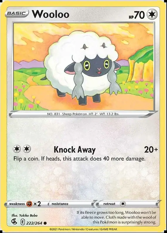 Wooloo 222 Normal
