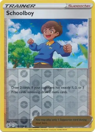Schoolboy Reverse Holo 238 Normal