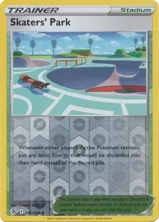 Skaters' Park Reverse Holo 242 Normal