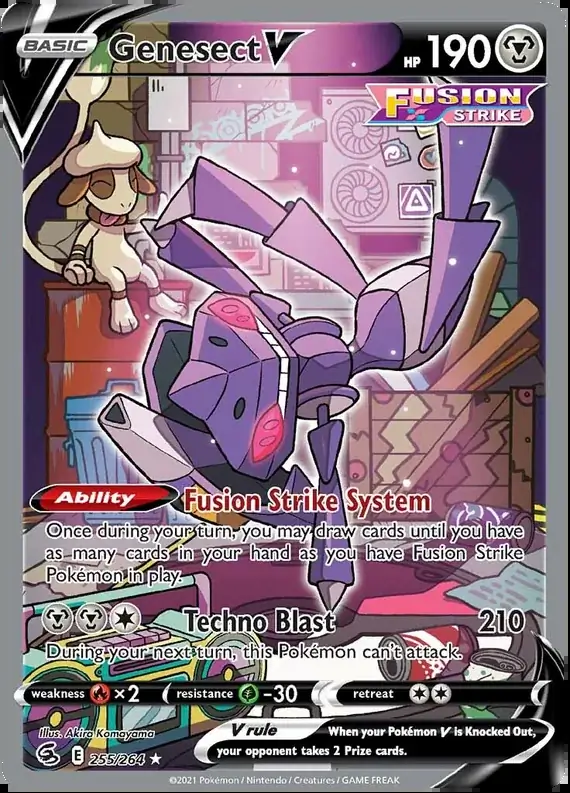 Genesect V 255 Normal
