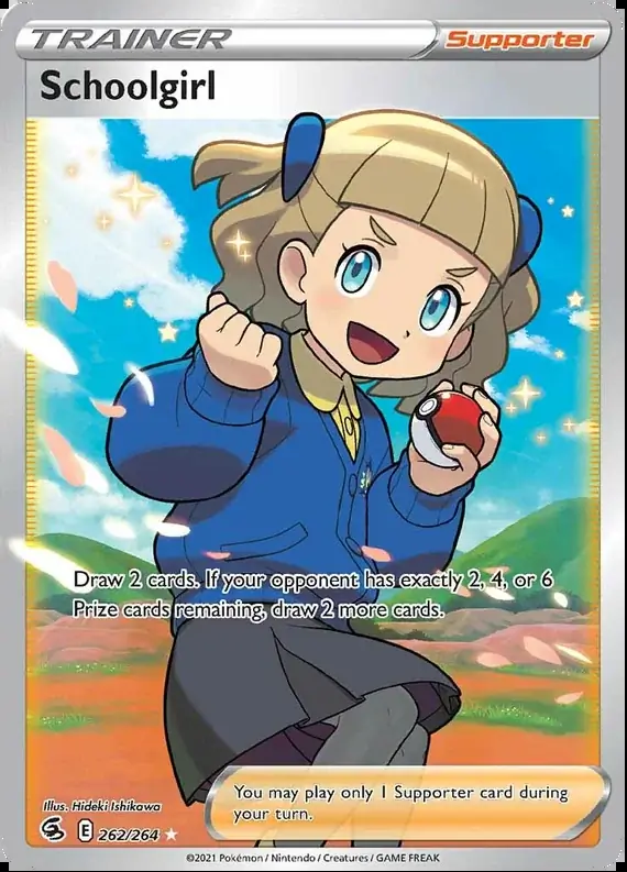 Schoolgirl Full Art 262 Normal