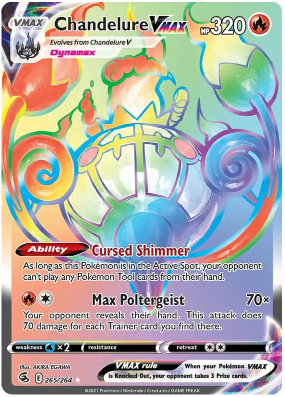 Chandelure VMAX 265 Normal