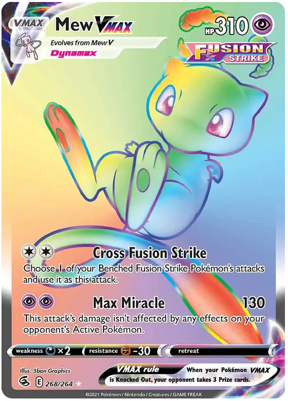Mew VMAX 268 Normal