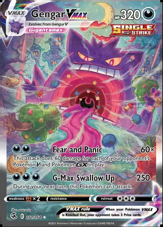 Gengar VMAX 271 Normal