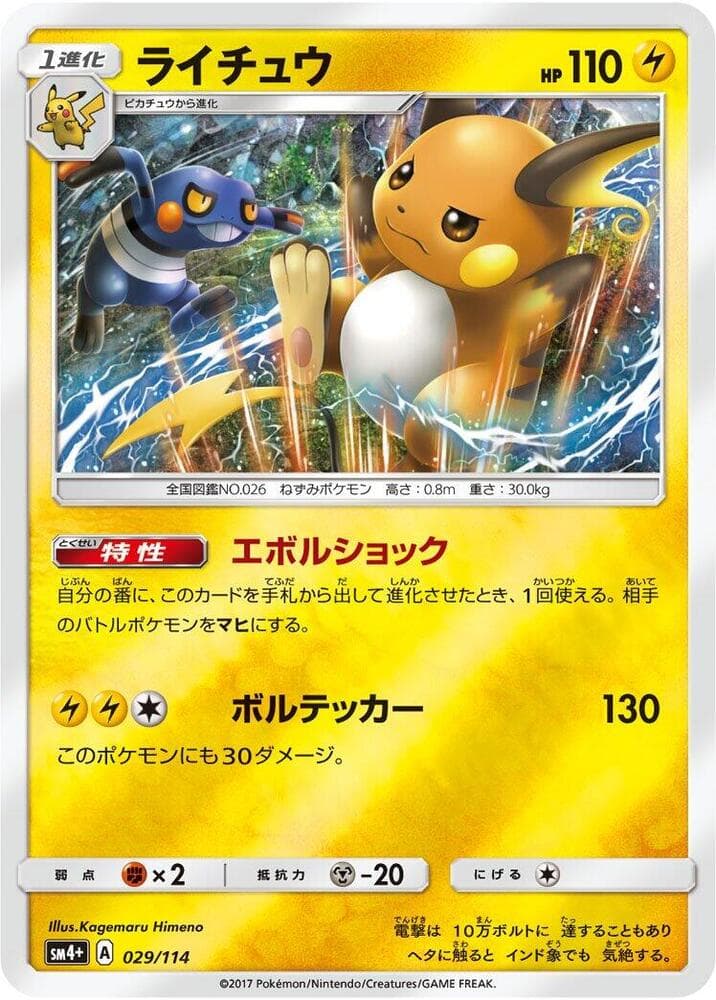 Raichu 029 Normal