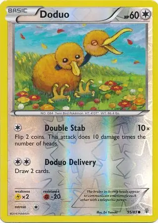 Doduo Reverse Holo 55