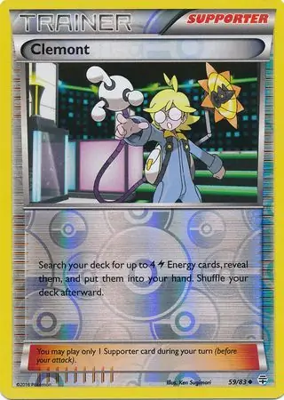 Clemont Reverse Holo 59