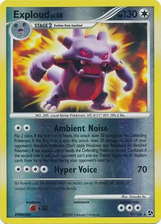 Exploud Reverse Holo 17