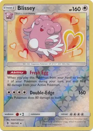 Blissey Reverse Holo 102
