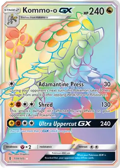 Kommo-o GX Secret 159