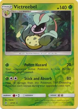 Victreebel Reverse Holo 3